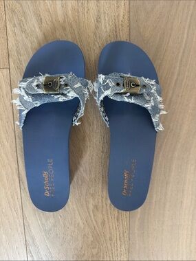 Dr Scholl’s/Free People denim slides